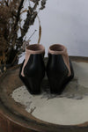 OUDE WAAG sheepskin ninja high heel OW-23SS-FT02 naked black